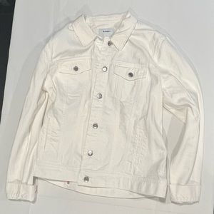 White Jean jacket